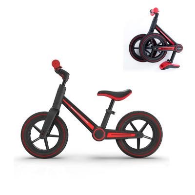 China Foldable Push Kids Balance Bike 12 Inch Kids Baby Bike Kid's Bike Bicicleta de Equilibrio Carbon Magnetic Balance Bike For Kids Kids for sale