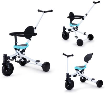 China Ride on toy BEBELUX MAKE IN CHINA OEM/ODM kids tricycle and balacne bike combined with foot pedal children's tricycles for sale