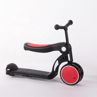 China Ride On Toy BEBELUX DGN5-1 FIVE IN A UNIVERSAL KIDS SCOOTER WITH OPTIONAL PARENT PUSH POLE for sale