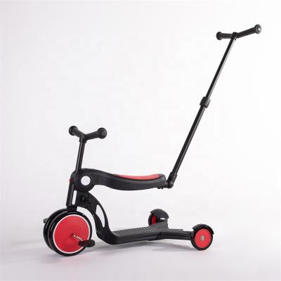 China New Design BEBELUE Wholesale Fashion 3 in 1 Times Kids Scooter with 3 Wheels Child Kick Scooter for 2-6 Year Old Kids for sale