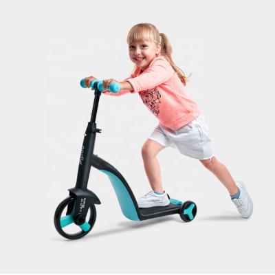 China Ride On Car Toy BEBELUX 3 PU Wheel Kids Scooter 3 In 1 Kids Scooter Baby Scooter for sale