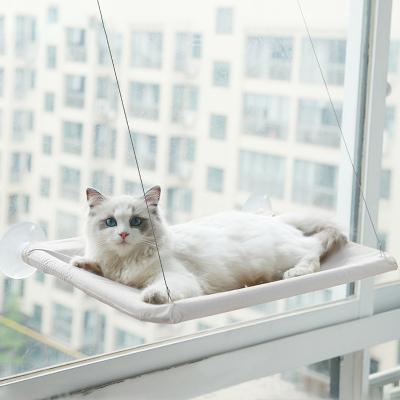 China Cat Hammock Hanging Beds Cute Stocked For Cats Cat Window Hammock Bed With Comfortable Cover Detachable Soft Seat Beds Supporting 20kg for sale