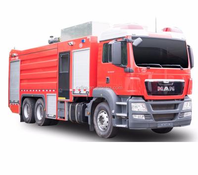 China Water and Foam Resistant Fire Truck 3001 - 5000L for sale