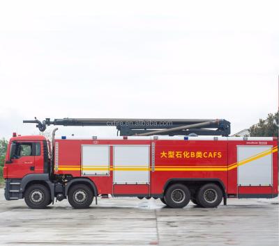 China Water / Foam / Powder Fire Truck With MAN Chassis 3001 - 5000L for sale