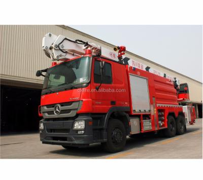 China 32m Water Tower Fire Truck 3001 - 5000L for sale