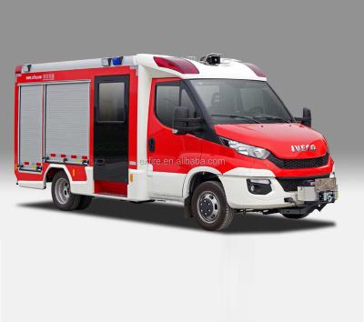 China Water and Foam Light Duty Fire Truck 3001 - 5000L for sale