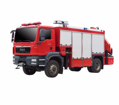 China MAN Rescue Fire Truck 3001 - 5000L for sale