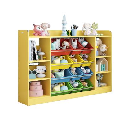 China Modern Organized Toy Rack Kid's Toys Rack Organizers and Clothing Storage Cabinet for sale