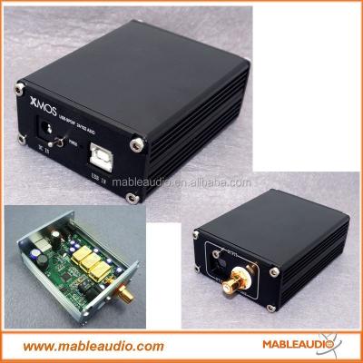 China Completed 192K-24BIT XMOS USB to Coaxial Asynchronous Fiber Output I2S wlx MAHP0003 for sale