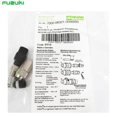 China Germany MURR Moore Adapter MOSA M8 Male 7000-08321-0000000 7000-08321-0000000 for sale