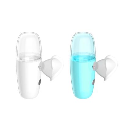 China Portable Dark Circles Face Moisturizing Automatic Nano Water Mist Sprayer With 30ml Water Tank for sale