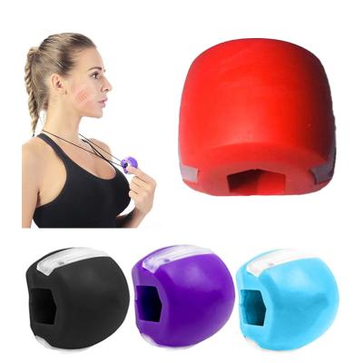 China Custom Tester And Face Lift Jaw Neck Toning Silicone Face Jaw Exerciser For Men Women Jaw Line Exerciser for sale