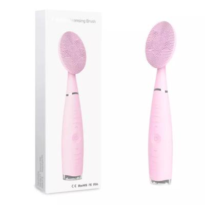 China Silicone Massager Personal Face DEEP CLEANING Cleansing Wash Facial Brush for sale