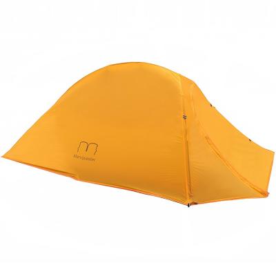 China 1.26KG Carbon Fiber Pole Double Layer Ultralight Tent Two Person Camping Tent Straight Tying Type Outdoor Tent for sale