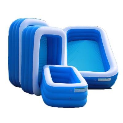 China 110-450cm Kids Bathing Home Inflatable Swimming Pool Square Kids Inflatable Pool Paddling Tub Baby Use Pool A-57293856256 for sale