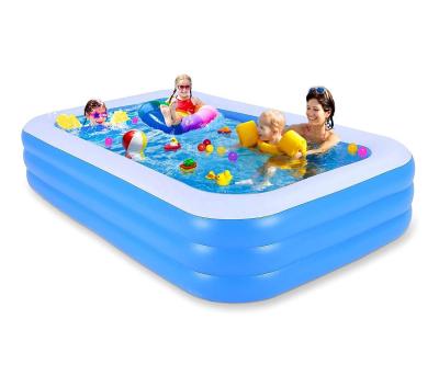 China Swimming Pool Family Kiddie Inflatable Normal Blow Up Pool For Children Adults Baby Kids 120 for sale