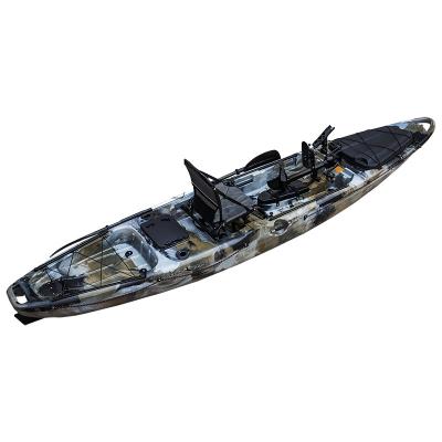 China Manufacturer Pedal Kayak Fishing With Aluminum Backseat 13ft By Professional Factory for sale