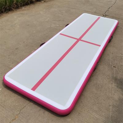 China 2020 DWF Unisex Inflatable Airtrack 6m x 2m x 20cm Gym Mat Tumble Inflatable Air Track Pro Gymnastics Tumbling Equipment For Sale for sale