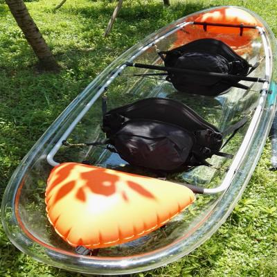 China Other Sit On Top Double Sets Transparent Kayak Clear Fishing Canoe 2 Person for sale