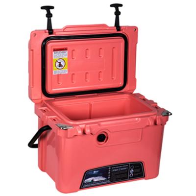 China Waterproof 20QT bear resistance rotomolded small plastic cooler box for sale