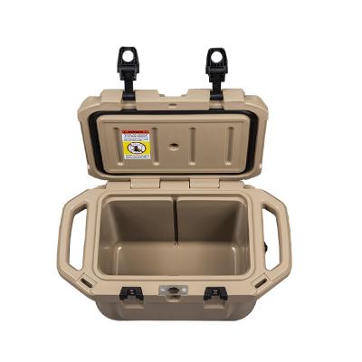 China 20QT Box 20QT All-in-One Waterproof Rotomolded Hard Cooler Box Motorhome Ice Chest Cooler for sale