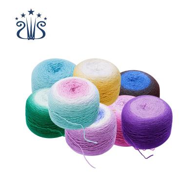 China High Quality 100% Handmade Merino Wool Yarn 16NN/4 Other Dyed Colors Wool Yarn For Hand Knitting Sweater for sale