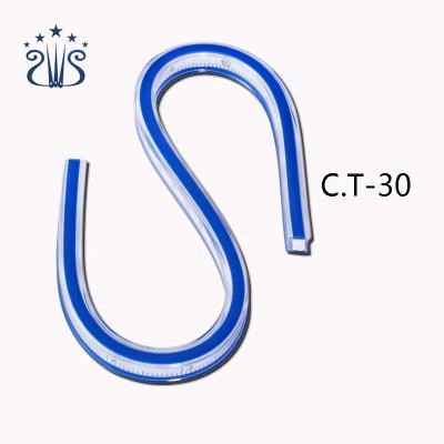 China Cheap Flexible Plastic Sewing Measuring Curves Soft Tailor Ruler Work RTS Curve Ruler for sale