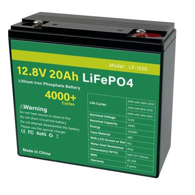 China Toys Customized Support 12V 24V 20Ah 48V Lithium Ion 12.8V Lipo Phosphate Battery Akku 12V 20Ah Lifepo4 Pack Battery for sale