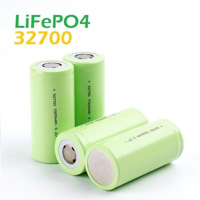 China LiFePO4 battery 32650 32700 3.2V 7000mah 5C discharge rechargeable battery for backup power 6000mah flashlight for sale