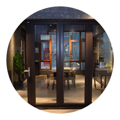 China Bargain Price New Screen Magnetic Windows And Doors Aluminum Profile Security Fire for sale