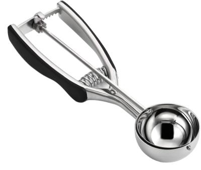 China Stainless Steel Ice Cream Spoon Scooper Fruit Watermelon Ball Viable Bouncing Food Grade for sale