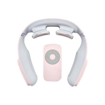 China Pulse Clean Factory Wireless Mold Neck Massager Shoulder and Neck Massager Remote Control Intelligent Cervical Massager for sale