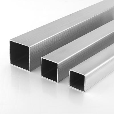 China Vinmay Hotsales 201 Stainless Steel Square Tube 40x40 30x30 mm Satin Brush Square Steel Tube Railing for sale