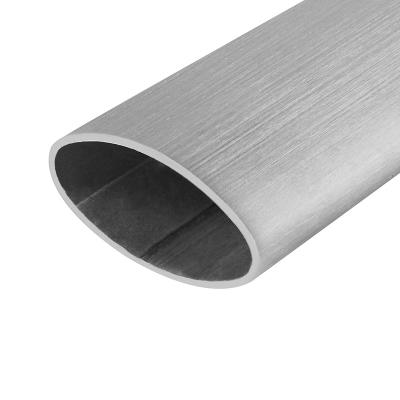 China Handrail China Steel Pipe Supplier 304 Stainless Steel 316 Stainless Oval Pipe for sale