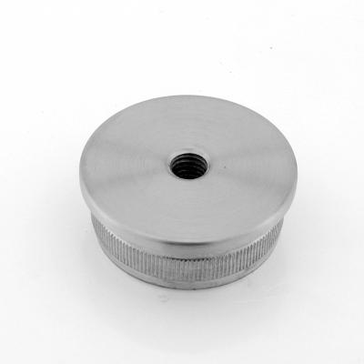 China Modern good quality stainless steel end cap specialized in rail system for sale