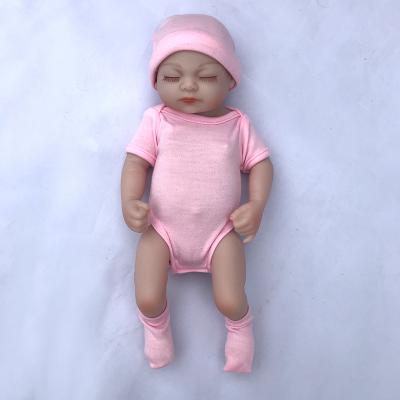 China DIY TOY Babies Lifelike Full Body silicone silicon soft toys for girls dolls for kids appease lifelike vinyl reborn doll for sale