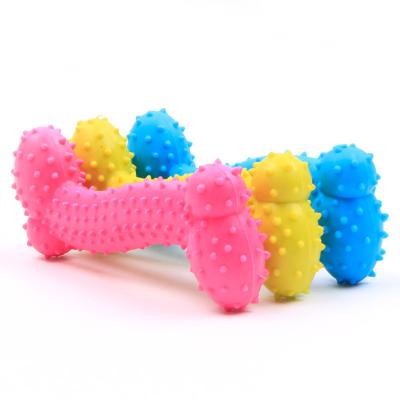 China Factory Direct Selling Viable Dog Toys TPR Pet Toys Bite Ball Molars Sun Resistant Solid Dog Training Bite Toys for sale