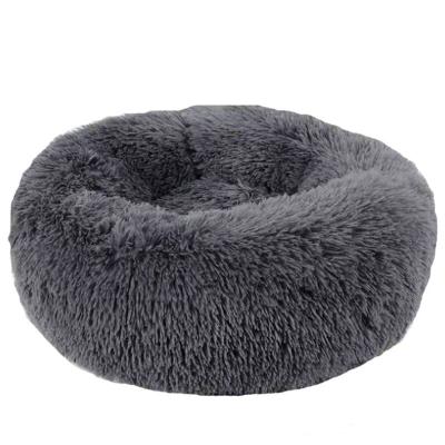 China Viable Pet Supplies Cat Nest Four Seasons General Plush Amazon Round Pet Popular Pet Nest Kennel Creative Wholesale for sale