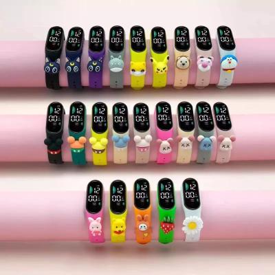 China Wifi New Cartoon Led Doll Smart Fitness Wrist Waterproof For Girls Cartoon Boys Water Proof Kids Gps Watch Christmas present for sale