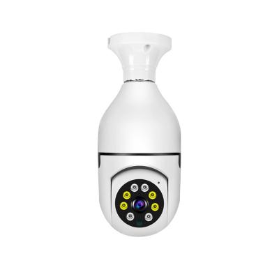 China Human Motion Tracking 1080P Wifi Light Bulb Security Mini Camera V380 Pro 2MP 360 Degree Motion Sensor Security Camera E27 Lamp For Apartment door for sale