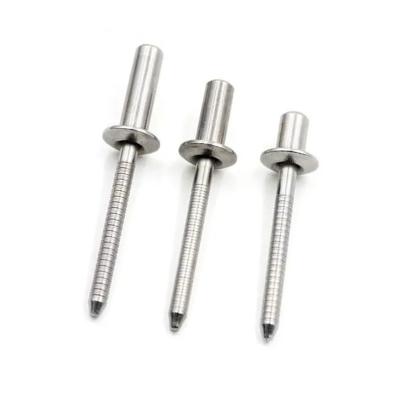 China Good quality stainless steel aluminum body and 7337 carbon steel mandrel waterproof din closed blind rivets for sale