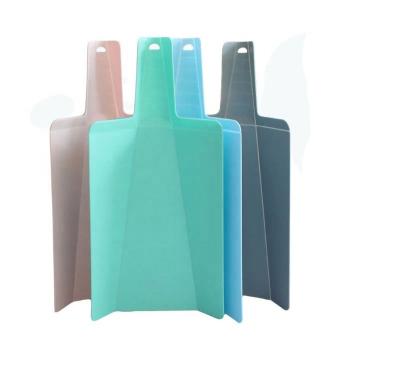 China Disposable Cutting Board Flexible Plastic Cutting Board With Holding Handle for sale