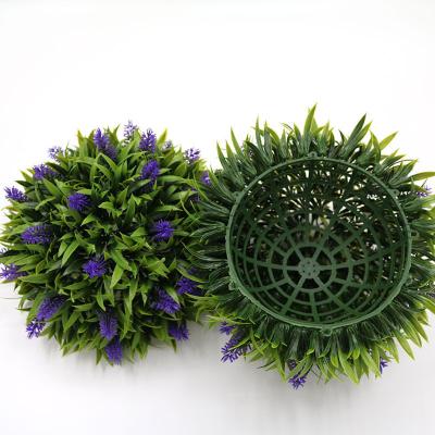 China Home Garden Office Wedding  Decoration High Quality Wedding Party Topiary Grass Ball Decoration Home Decor Doorway Hanging Artificial Grass Balls for sale