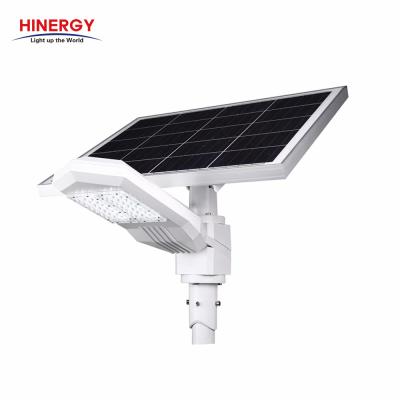 China ROAD Hinergy Outdoor Waterproof IP65 Aluminum Integrated Solar Powered LED Street Light for sale