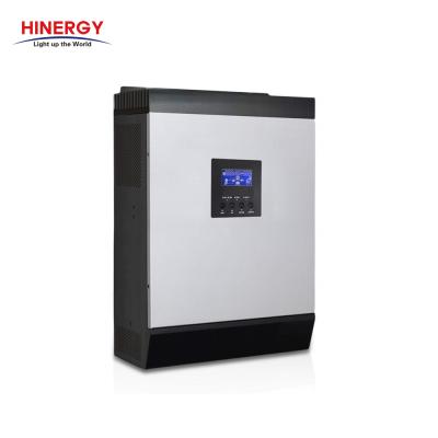 China Hinergy 1kw 2kw 3kw 12v 24v off grid hybrid solar power system inverter switch price 100*272*385MM for sale