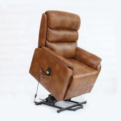 China Comfortable 8 Point Electric Massage Funtion PU Recliner Chair Modern Home Furniture Single Seat for sale