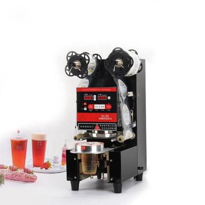 China Food Factory Supply Juice Water Bubble Tea Cup Sealing Machine Fully Automatic High Speed ​​Bubble Tea Machine For Plastic Cup for sale