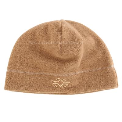 China Custom OEM High Quality Micro Embroidery Fleece Ski Beanie Hats Wholesale COMMON COMMON for sale