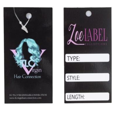 China Recyled Swing Tag Price Tag / Garment Hanger Tag Customized Logo for sale