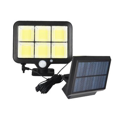 China New Garden Split Wall Lamp Outdoor Solar Powered Solar Powered Lamps Motion Sensor Street Light for sale